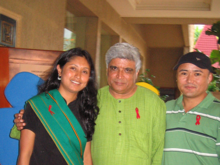 With noted Poet, Lyricist and Screenwriter - Javed Akhtar